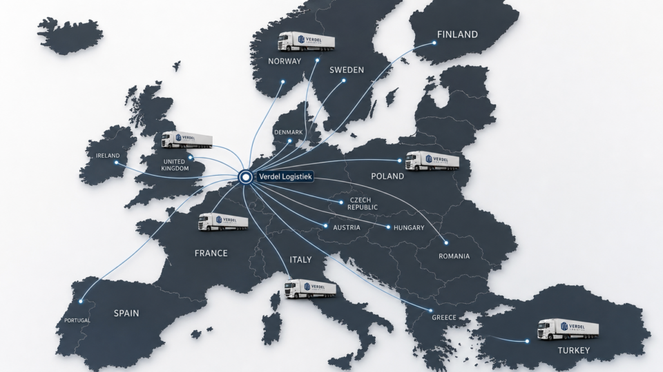 Internationaal transport europa