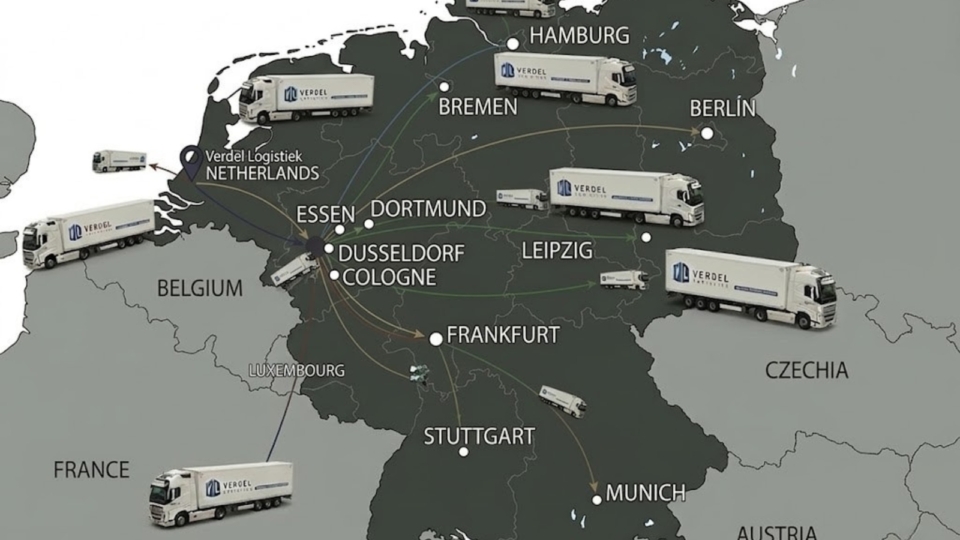 Logistiek transport naar Duitsland
